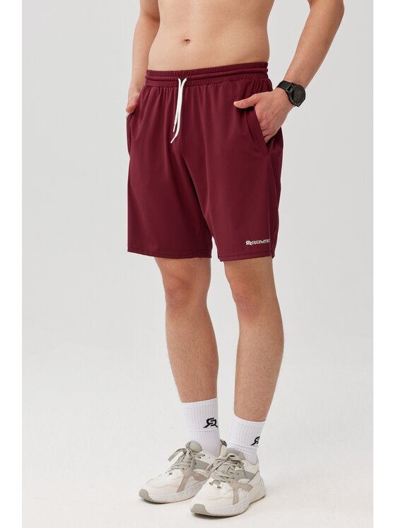 ROUGH RADICAL ROUGH RADICAL Szorty sportowe PROOF SHORTS Bordowy Regular Fit
