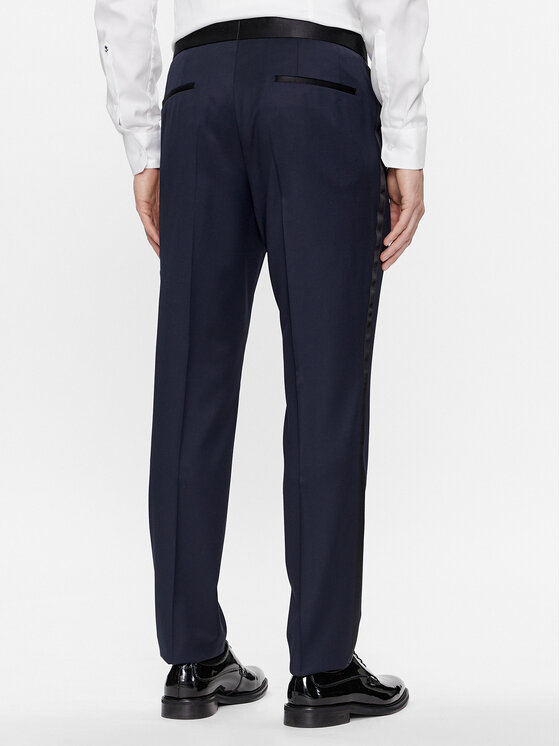 BOSS Boss Öltöny H-Huge-2Pcs-Tux-224 50493306 Sötétkék Slim Fit