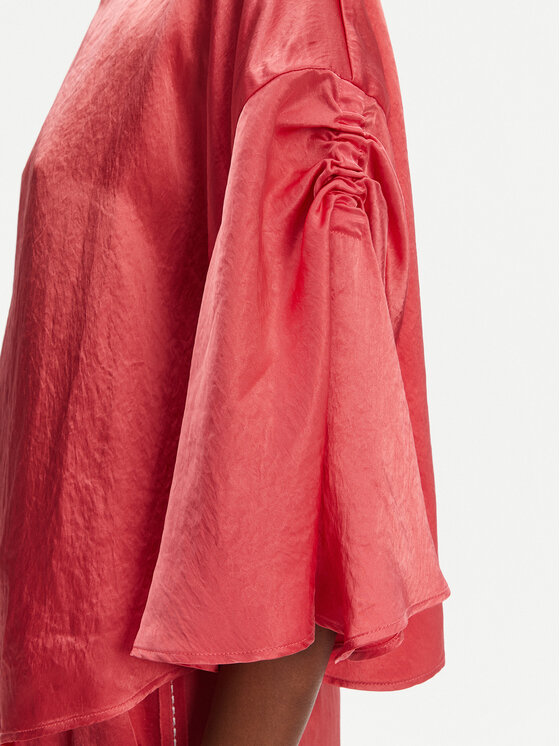 PINKO PINKO Halenka 104671 A2BU Korálová Relaxed Fit