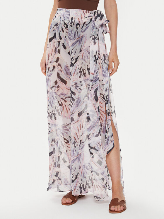 Ted Baker Pantaloni di tessuto Belarh 275362 Multicolore Wide Leg, taglia : S