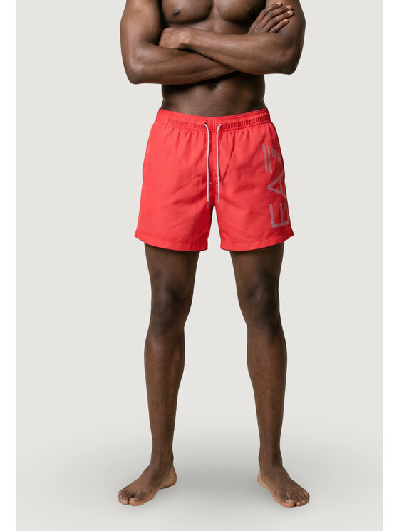 EA7 Emporio Armani EA7 Emporio Armani Badeshorts 7M002001 AF14497 M5096 Rot Regular Fit