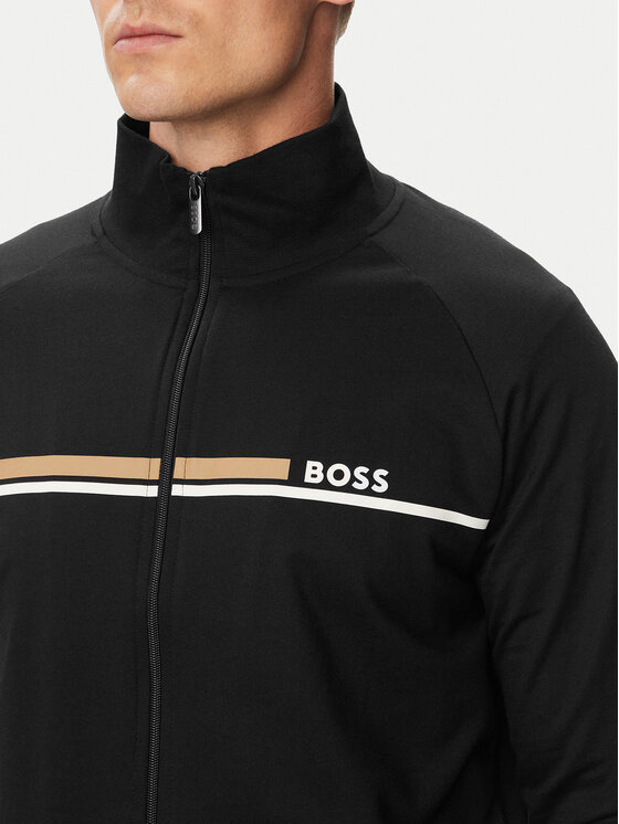 BOSS BOSS Bluza Authentic Jacket Z 50554779 Czarny Regular Fit