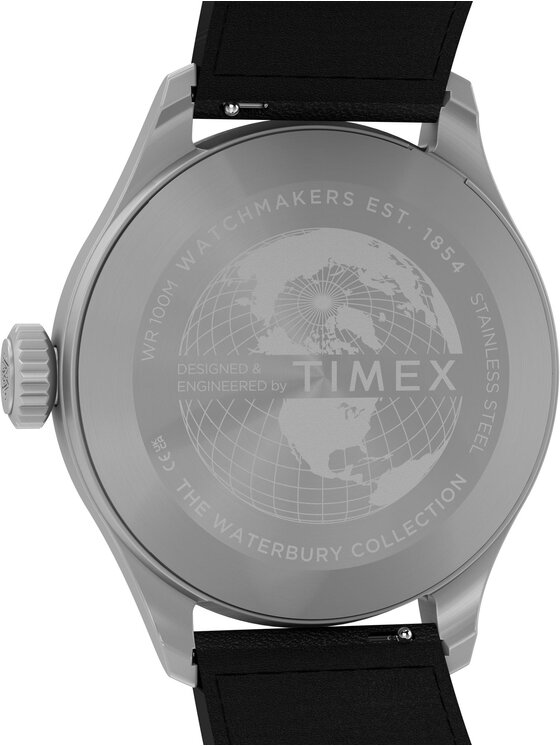 Timex Timex Hodinky TW2Y70400 Čierna