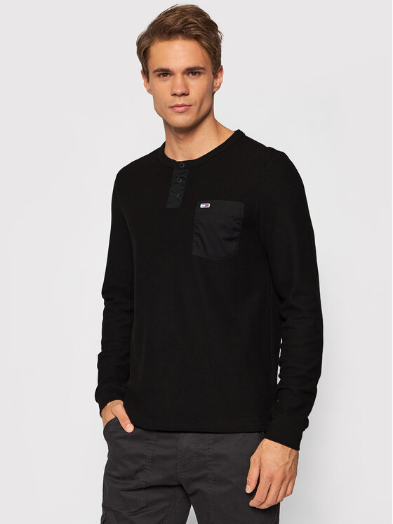 Тениска с дълъг ръкав Tommy Jeans