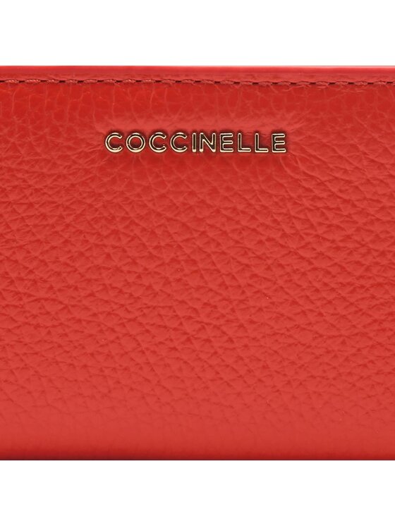 Coccinelle Coccinelle Portafoglio Metallic S1 Rosso