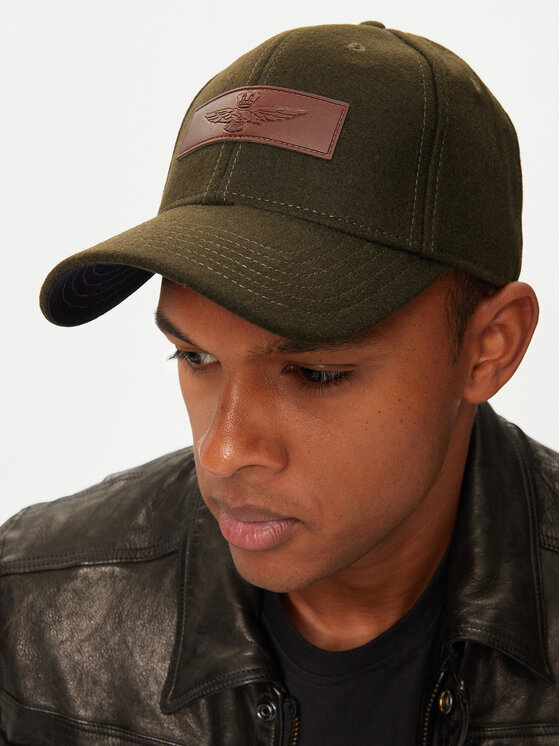 Aeronautica Militare Aeronautica Militare Kapa s šiltom 242HA1147CT2333 Khaki