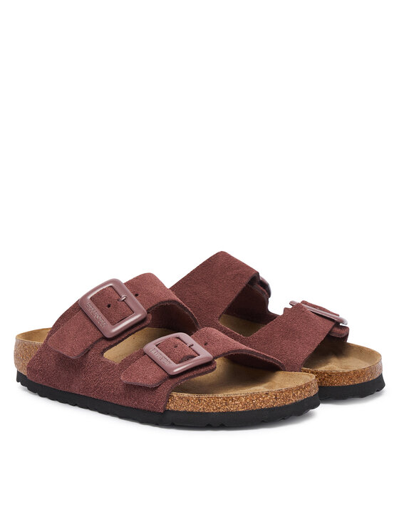 Birkenstock Birkenstock Шльопанці Arizona Cushion Buckle 1033103 Темно-рожевий