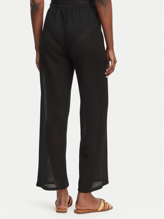 Ysabel Mora Ysabel Mora Szövet nadrág 86269 Fekete Loose Fit