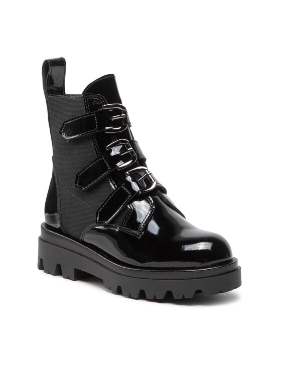 Solo Femme Solo Femme Черевики туристичні D0405-01-B48/000-52-00 Чорний