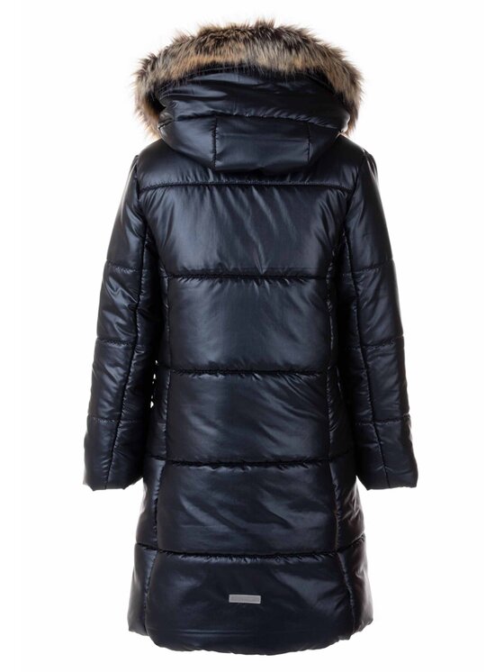 Lenne Lenne Płaszcz 22365A-229 Granatowy Basic Fit