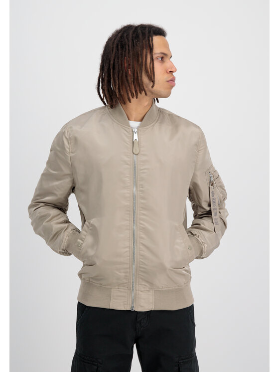 Alpha Industries Alpha Industries Kurtka bomber MA-1 VF Vintage Fit Light Weight Żółty Slim Fit