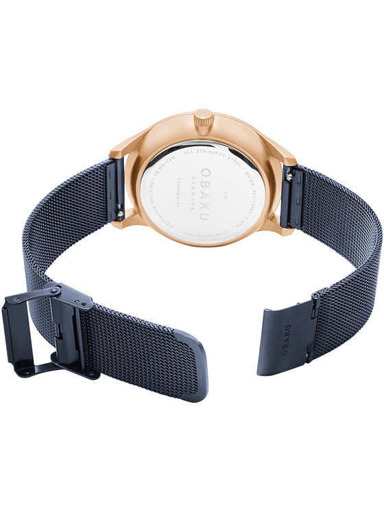 Obaku Obaku Hodinky V249GMVLML Modrá