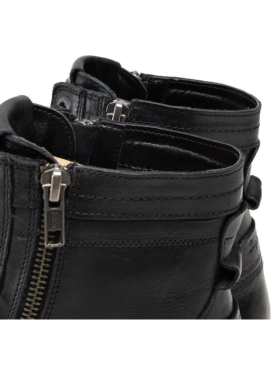 Pepe Jeans Trapery Melting High PMS50206 Czarny