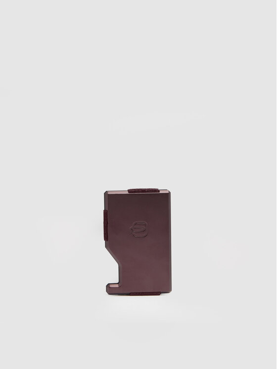 Piquadro Piquadro Etui na karty kredytowe 13644 Bordowy