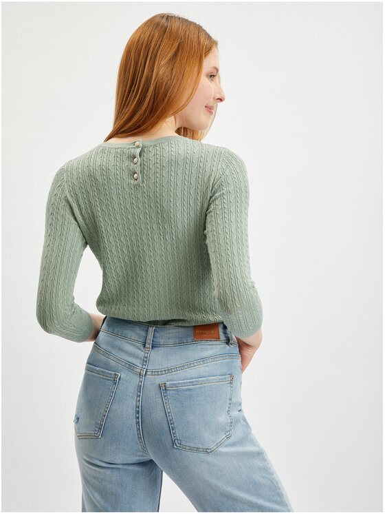 Orsay Orsay Jeansy 314090-547000__32 Niebieski Mom Fit