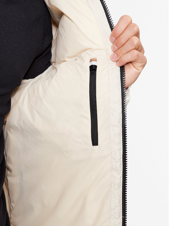 BOSS BOSS Giubbotto invernale Corbinian 50497836 Écru Regular Fit