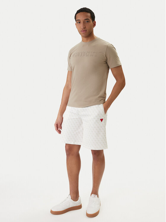 Guess Guess T-Shirt Z2YI11 J1314 Béžová Regular Fit