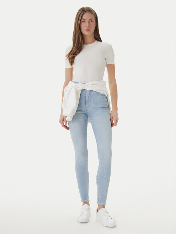 Calvin Klein Jeans Calvin Klein Jeans Blugi LV047F701G Albastru celest Skinny Fit