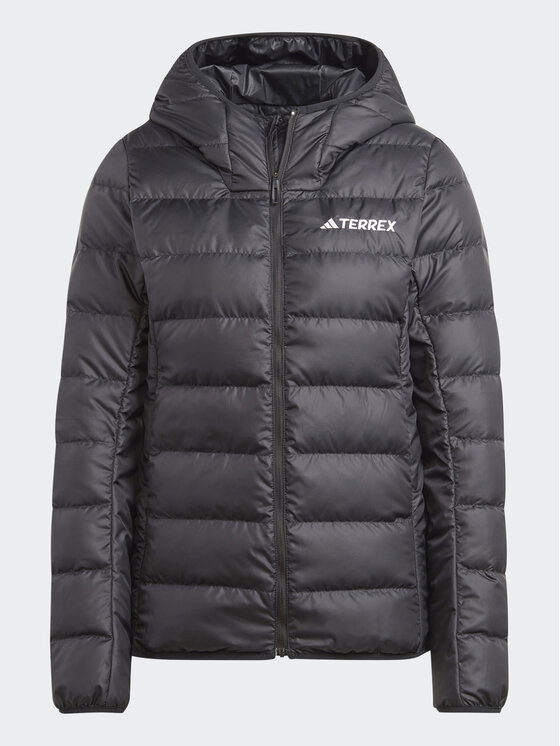 adidas adidas Pūkinė striukė Terrex Multi Light Down IP6034 Juoda Slim Fit