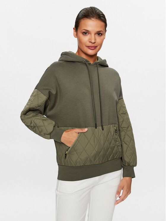 Fracomina Fracomina Pluus FJ23WT9002W650C9 Khakivärviline Regular Fit