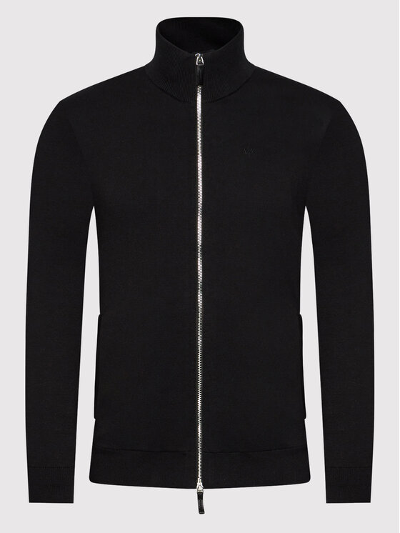 Armani Exchange Armani Exchange Kardiganas 8NZE4D ZM8CZ 1200 Juoda Regular Fit