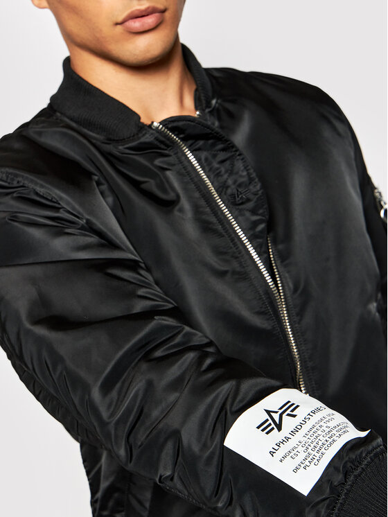 Alpha Industries Alpha Industries Bunda bomber Ma_1 Zhp 118101 Černá Regular Fit