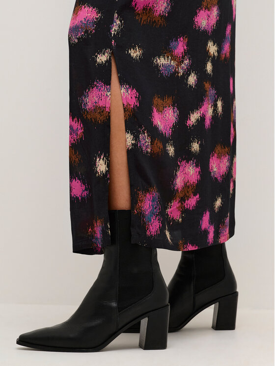 Kaffe Kaffe Gonna midi Lita 10507603 Nero Regular Fit