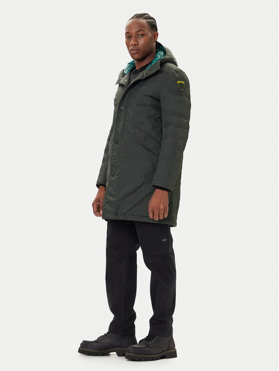 Blauer Blauer Parka Faywood 25WBLUK11140 007286 Zaļš Regular Fit