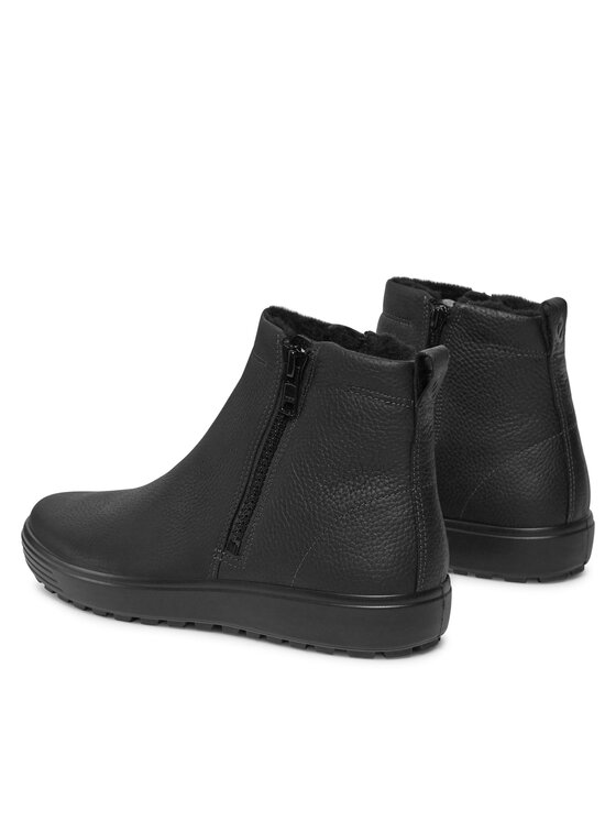 ECCO ECCO Kotníková obuv s elastickým prvkem Soft 7 Tred 45031401001 Černá