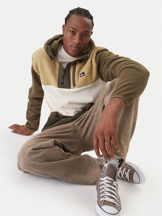 Quiksilver Quiksilver Bluză EQYPF03073 Kaki Regular Fit