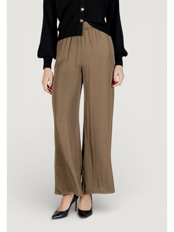 Morgan De Toi Morgan De Toi Pantaloni palazzo 261-PWENDA Verde Blazer Fit