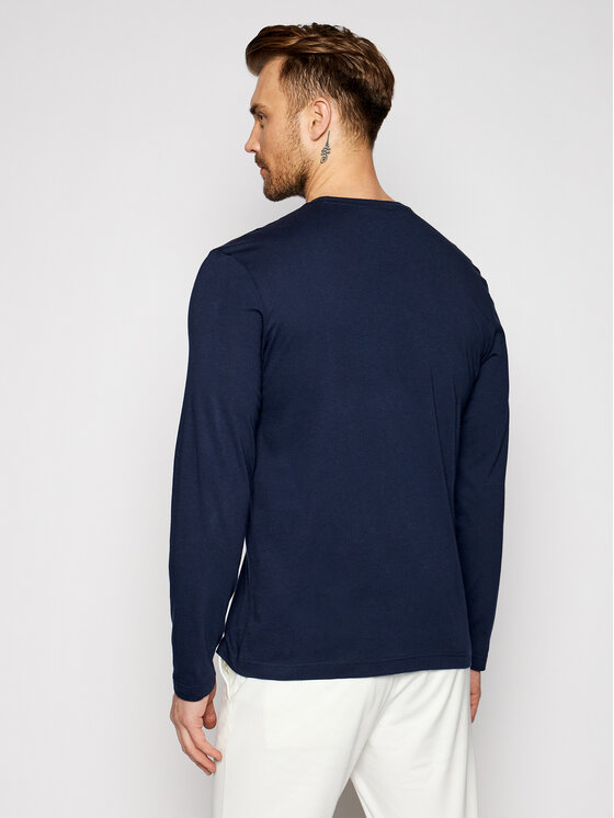 Lacoste Lacoste Longsleeve TH2040 Granatowy Regular Fit