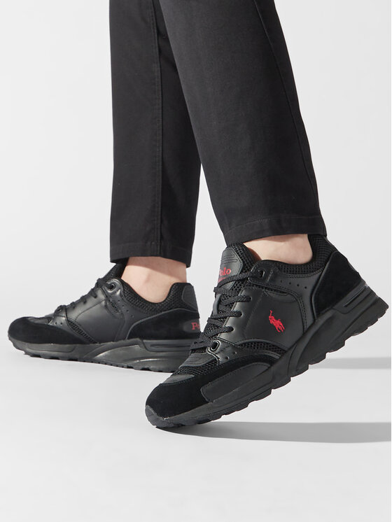 Polo Ralph Lauren Polo Ralph Lauren Sneakersy Trackstr 200 809906202001 Czarny