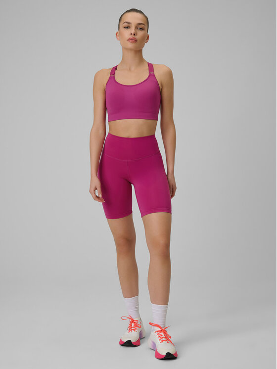 4F 4F Legginsy MULTI ACTIVE Różowy Slim Fit