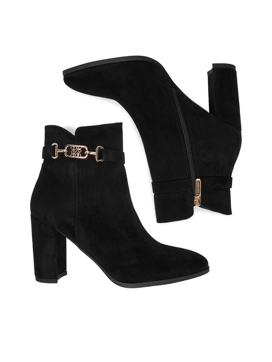 Nine West Nine West Botki CEO-ZAINA-01 Czarny