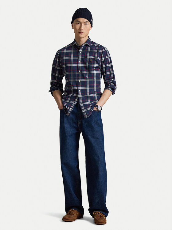 Polo Ralph Lauren Polo Ralph Lauren Särk 710B30241002 Tumesinine Custom Fit