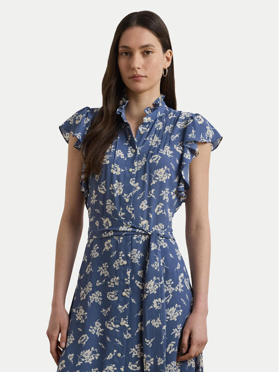 LAUREN RALPH LAUREN LAUREN RALPH LAUREN Haljina košulja 200970726001 Plava Regular Fit