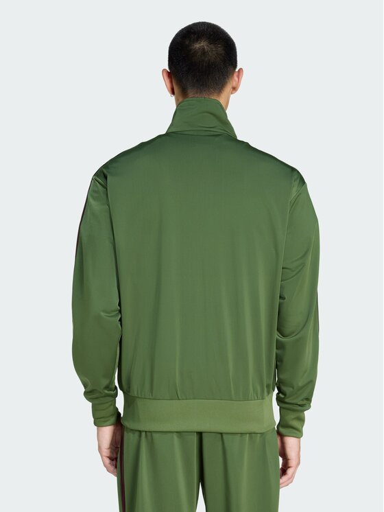 adidas adidas Bluza FIREBIRD Zielony Loose Fit