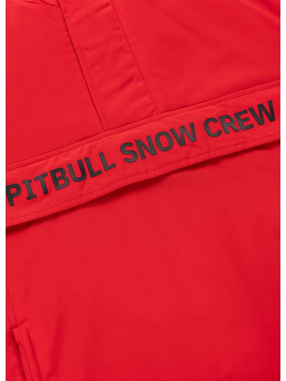 PITBULL PITBULL Kurtka zimowa MEANDRO Czerwony Regular Fit