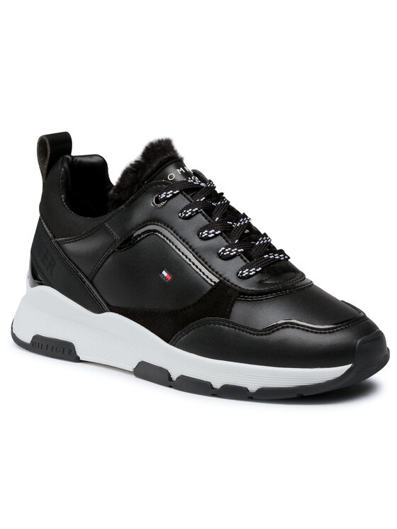 sporty chunky warm sneaker fw0fw05211 black bds