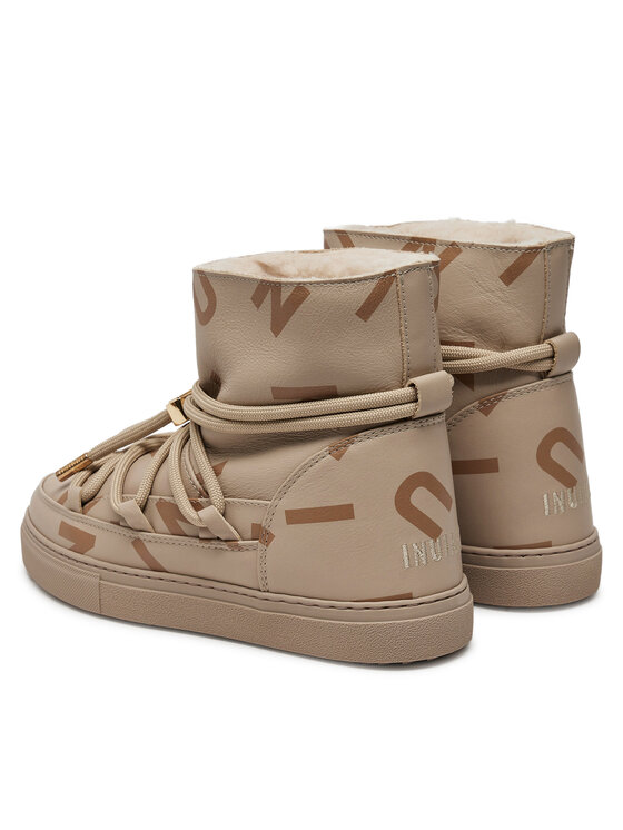 Inuikii Inuikii Μπότες Χιονιού Full Leather 75202-088 Μπεζ