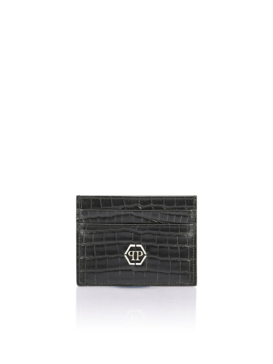 PHILIPP PLEIN PHILIPP PLEIN Etui na karty kredytowe 29083 Czarny