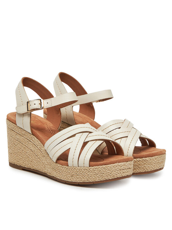 Clarks Clarks Espadryle Sabina Strap 26181464 Écru