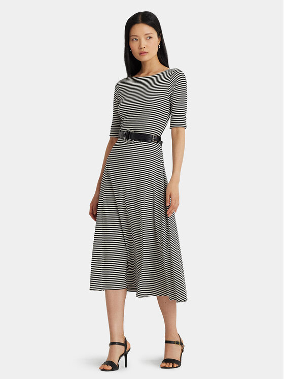 LAUREN RALPH LAUREN Lauren Ralph Lauren Každodenní šaty 250938764001 Černá Regular Fit