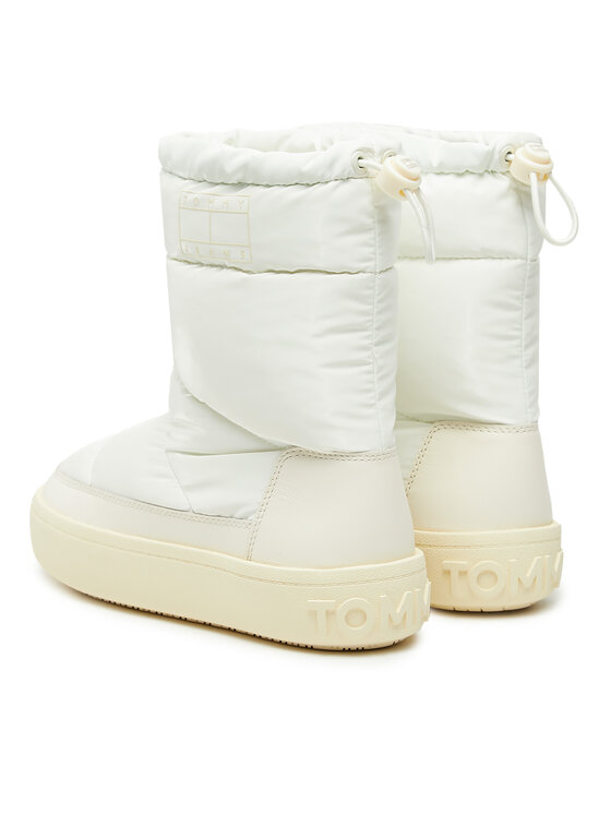 Tommy Jeans Tommy Jeans Μπότες Χιονιού Tjw Winter EN0EN02252 Λευκό