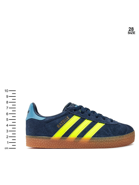 Gazelle jaune et bleu best sale