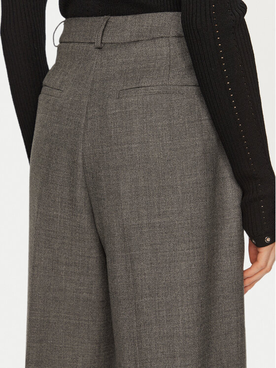 Herskind Herskind Штани з тканини Olsen 5329140 Сірий Relaxed Fit