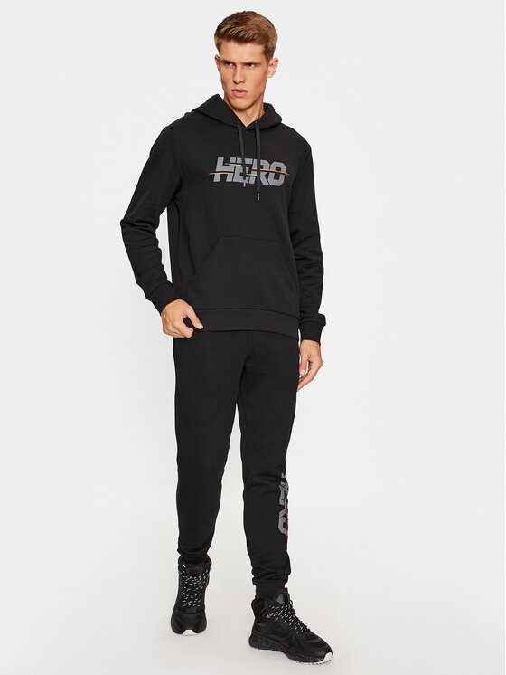 Rossignol Rossignol Mikina Hero Hoodie RLMMS11 Černá Regular Fit