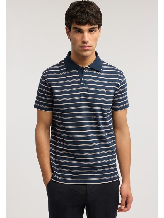 Trussardi Trussardi T-shirt G0478000101N0JA Blu Regular Fit