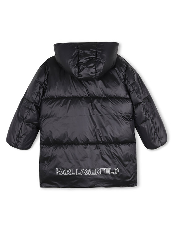 Karl Lagerfeld Kids Karl Lagerfeld Kids Зимова куртка Z31355 S Чорний Regular Fit